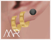 달 | Gold Earring L