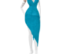 elegant teal dress