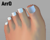 Realistic White Feet