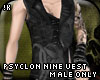 !K -Psyclon9 Vest-(male)
