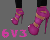 6v3| HOT Pink Heels