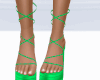 S! Green sandals ♪