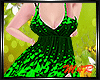 [M4] Long dress green