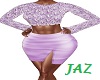 J* PURPLE 2 PC DRESS