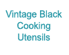 Black Kitchen Utensils