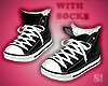 S! Black Chucks