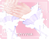 ♡ Cuffs - Lilac ♡