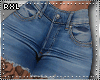 Jeans Rip.+Tatt. blu RXL