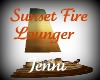 Sunset Fireplace Lounger