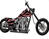 Pink Zebra Motorcycle
