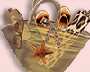 Beach Brown Leopard Bag