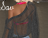 Transparent Jacket-Black