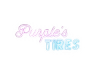 Purple's Tires Neon Sign