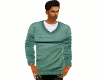 V-Neck Sweater Sage