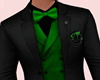 Xmas Green-Black Suit