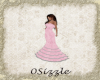 Pink Lace Prego Gown