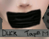 Black mouth Ducktape M
