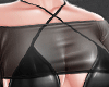 Black Sheer Sweater DRV