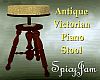 Victorian Piano Stool