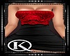 Lace Dress Black Red
