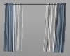 blue and ivory curtains