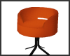 70s Retro Chair ~ Orange