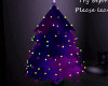 CC*Purple Christmas tree