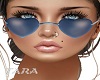 Blue Kerri Glasses