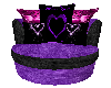 Purple Cuddle Chair
