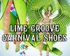 Lime Carnival Shoe
