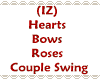(IZ) Hearts Roses Swing