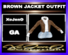 BROWN JACKET OUTFIT