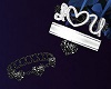 Silver&Black Bracelets