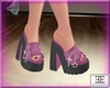 Pink Chunk Heels
