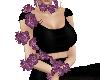 A~ Purple Rose Wreath