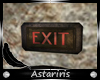 A•Pipes Exit Sign