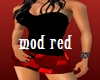 Mod girl red