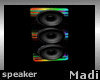 Rainbow animated speaker