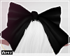 ♦ black bow