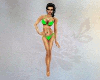 (Y) Sexy Green Bikini