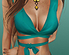 Turquoise Summer Top
