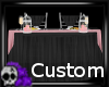 C: Wedding Table Custom