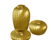 Gold Vase Set
