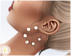 £. Pearl Earrings