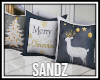 S. Xmas Pillows Set