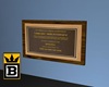 Convent Library Plaque