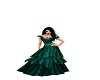 green teal dress