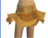 golden mini  skirt