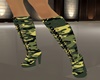 Green Camo Boots