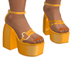 April Orange Heels